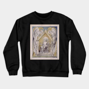 illustration to milton s comus 1820 5 - William Blake Crewneck Sweatshirt